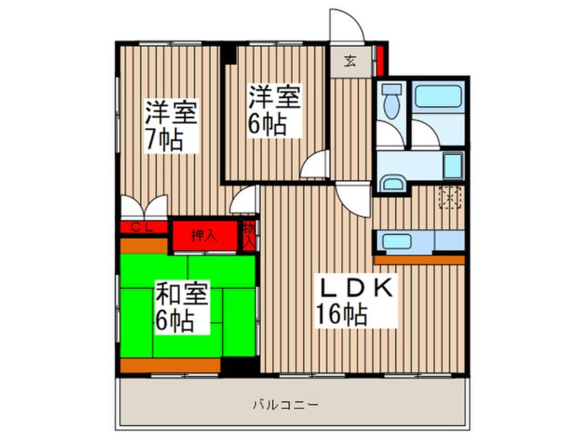 間取図 日恵ふじみ野ビル