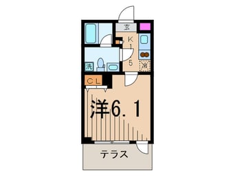 間取図 グランアセット自由ヶ丘