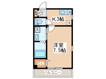 間取図 エクレール鴨居