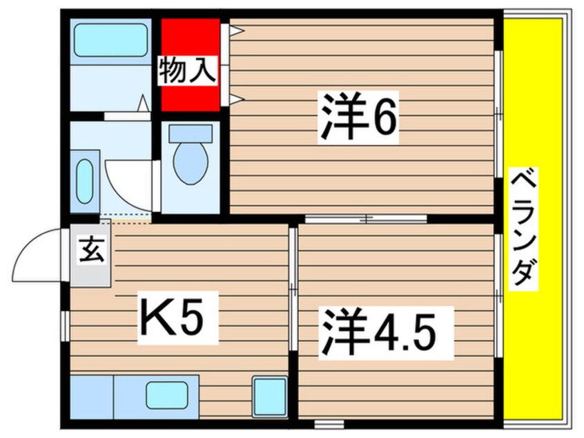 間取図 Ｔ・Ｍハイム