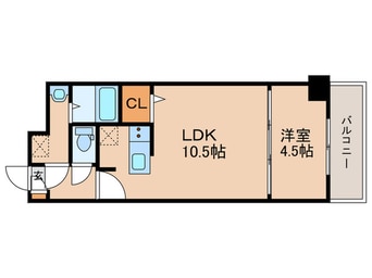 間取図 アルファコート常盤台３