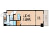 アルファコート常盤台３ 1LDKの間取り