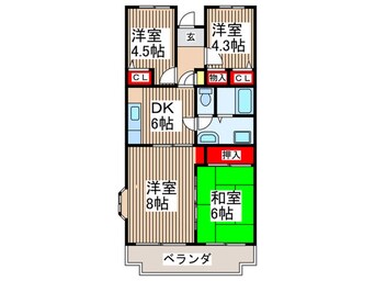 間取図 ミナミスクウェア