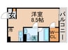 リブリ・金町 1Rの間取り