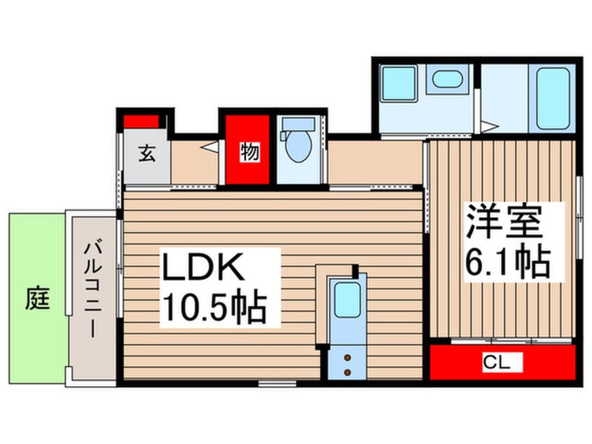 間取図 レフア・コート