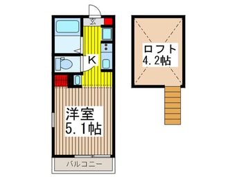 間取図 グランクオール蕨南町