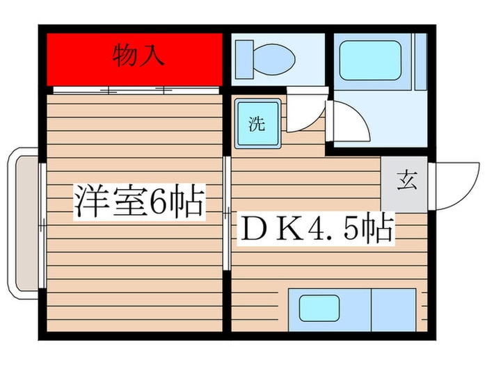 間取り図 メゾンプチマウント