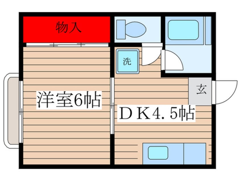 間取図 メゾンプチマウント