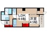 ジェノヴィア南千住VII 1LDKの間取り