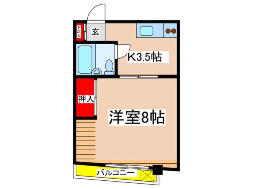 間取図 ガリヴァ－ビル