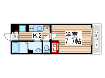間取図 ﾘﾌﾞﾘ･ｼｭｼｭ　ｾｰｲｼｯｸｽ