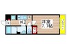 ﾘﾌﾞﾘ･ｼｭｼｭ　ｾｰｲｼｯｸｽ 1Kの間取り