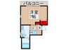B・RESIDENCE青井 1Kの間取り