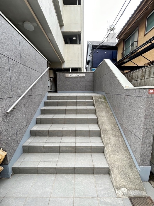 エントランス部分 グリーンハイツ