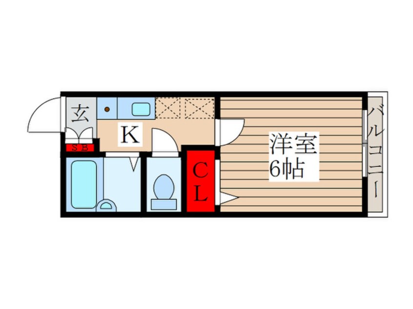 間取図 フェリーチェ阿佐ヶ谷Ⅴ