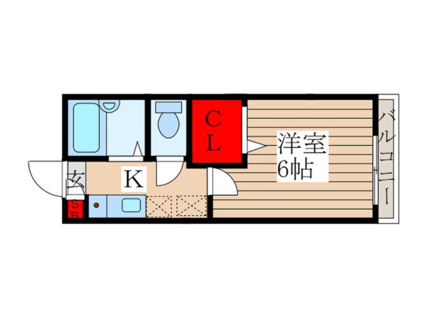 間取図 フェリーチェ阿佐ヶ谷Ⅴ