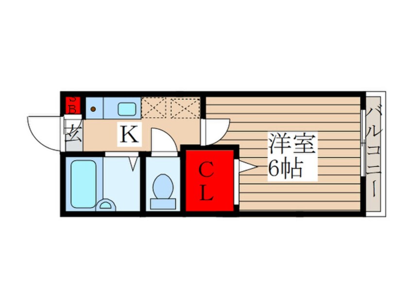 間取図 フェリーチェ阿佐ヶ谷Ⅴ