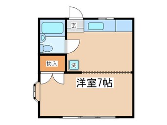 間取図 コーポルルブ