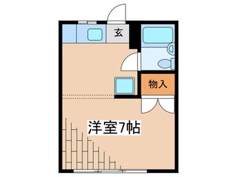 間取図 コーポルルブ