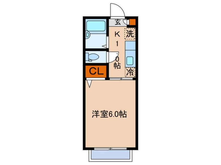 間取図 フールオンザヒル