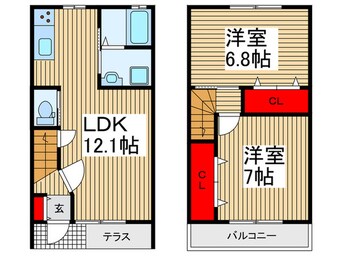 間取図 オハナハイツ