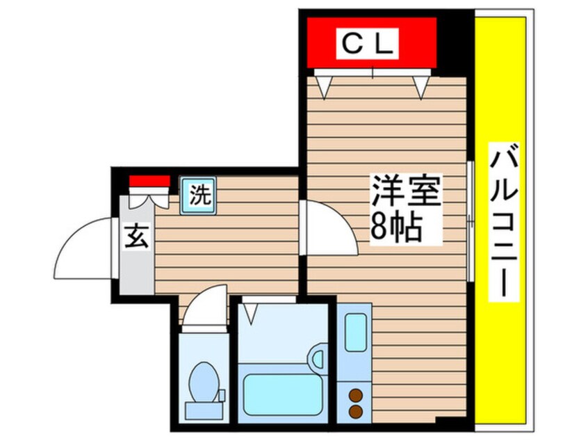 間取図 ケ－プビル