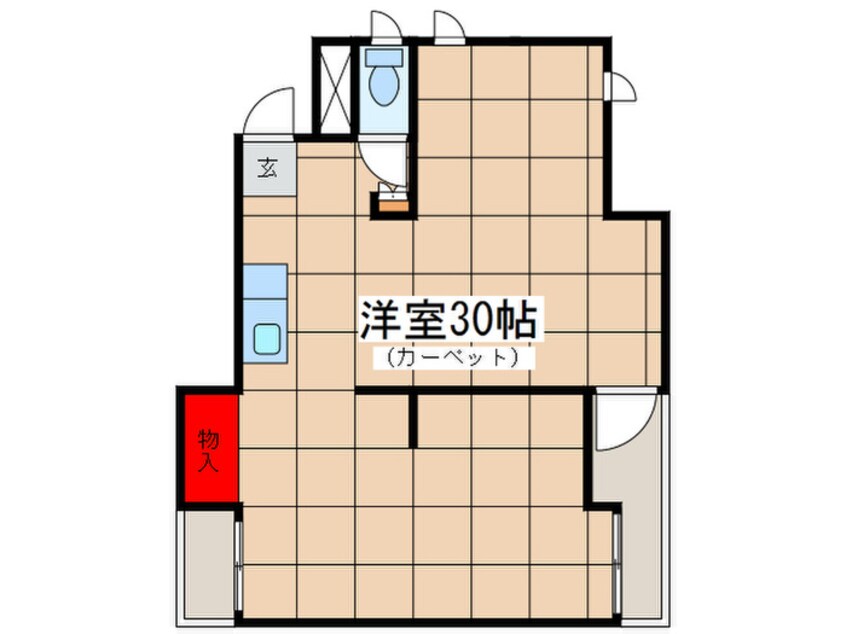 間取図 コ－ポニュ－ジャパン