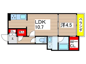 間取図 メゾンドフォーゲル