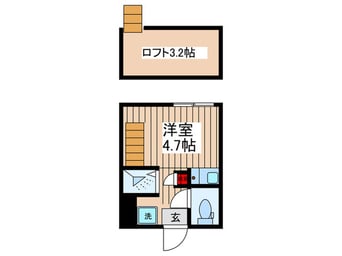 間取図 ハーモニーテラス大島Ⅲ