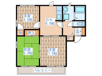 間取図 エトワールＢ