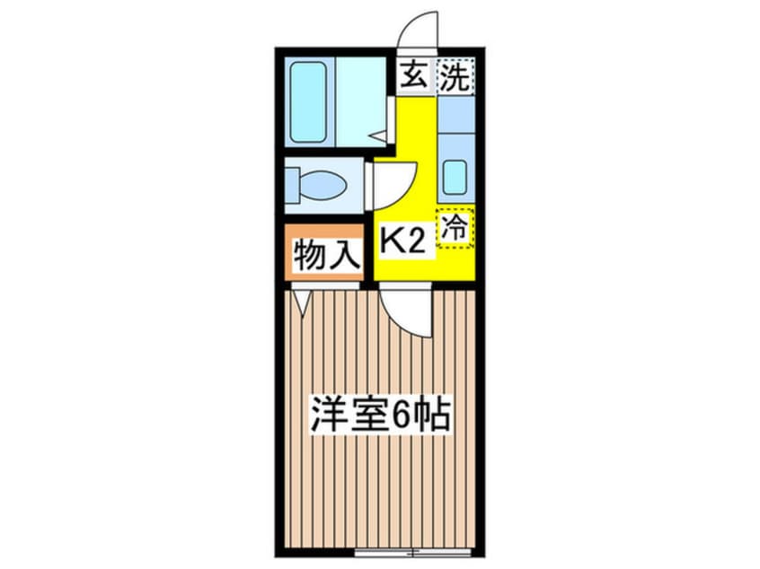 間取図 レクエルド烏山