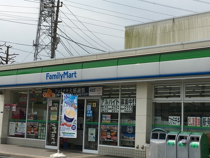 ファミリーマート三鷹北野店(コンビニ)まで600m レクエルド烏山