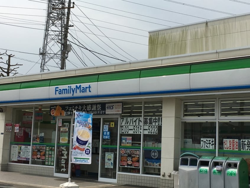 ファミリーマート三鷹北野店(コンビニ)まで600m レクエルド烏山