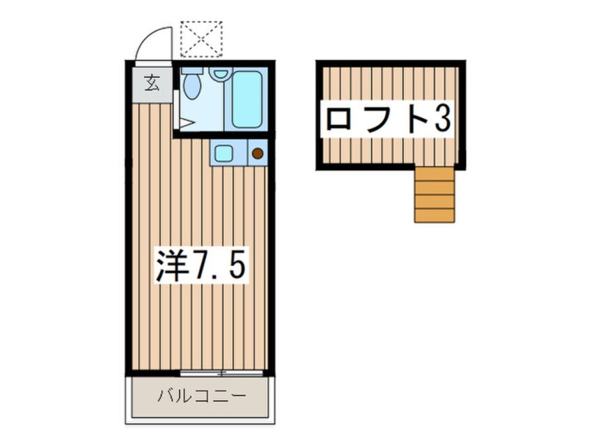 間取図 小柳ハイム