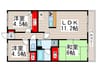 ソレア－ド葛西 3LDKの間取り