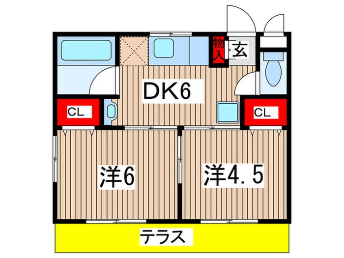 間取り図 明聖ハイム