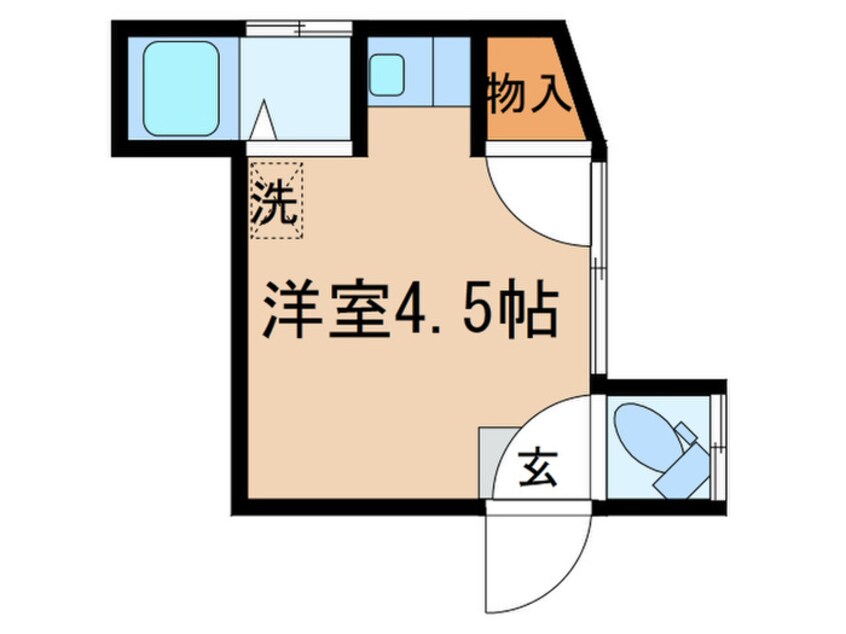 間取図 第二荒井荘