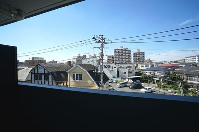 室内からの展望 ｼﾞｪﾉｳﾞｨｱ京成立石Ⅳｽｶｲｶﾞｰﾃﾞﾝ