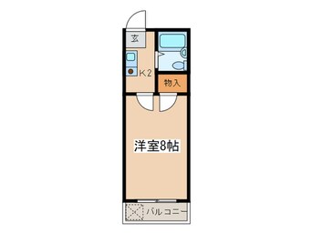 間取図 東コ－ポ