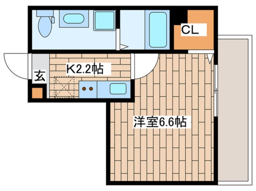 間取図 横浜元町ガーデン　光國