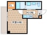 横浜元町ガーデン　光國 1Kの間取り