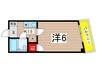 第６メゾン中沢 1Kの間取り