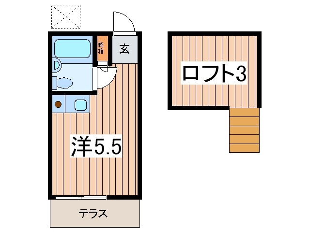 間取り図 ハイムキャロット