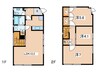 ｃａｓａ由比ガ浜 3LDKの間取り