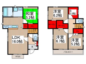 間取図 Kolet鶴ヶ島