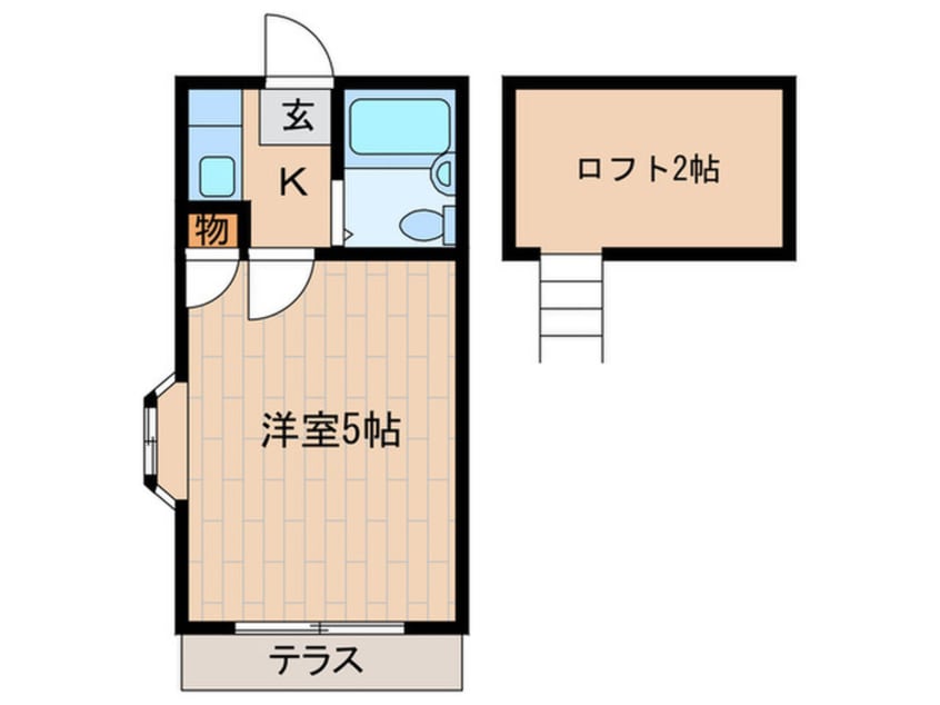 間取図 ライフピアパピヨン