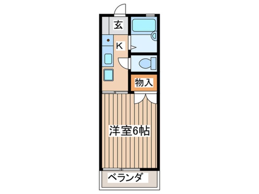 間取図 アイハイツ