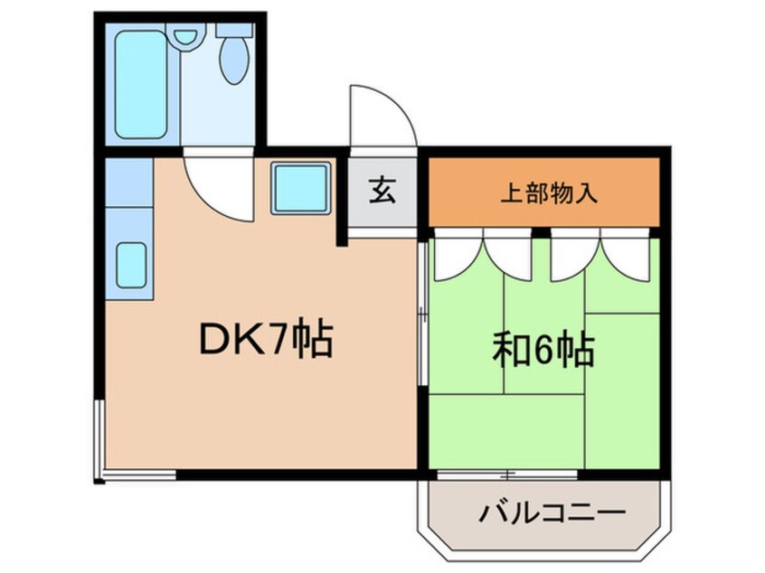 間取図 ドゥエリング奥沢