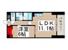 福信館 1LDKの間取り