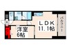 福信館 1LDKの間取り